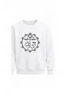 Mezatçı Dayı Kam Davulu Baskılı Uzun Kollu Sweatshirt