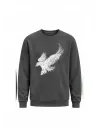 Mezatçı Dayı Karavan Baskılı Uzun Kollu Sweatshirt