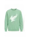 Mezatçı Dayı Karavan Baskılı Uzun Kollu Sweatshirt
