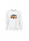 Mezatçı Dayı Uçan Kartal Baskılı Uzun Kollu Sweatshirt