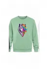 Mezatçı Dayı Kaplan Baskılı Uzun Kollu Sweatshirt