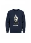 Mezatçı Dayı Kıpçak Baskılı Uzun Kollu Sweatshirt