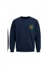 Mezatçı Dayı Kurt V3 Küçük Baskı Baskılı Uzun Kollu Sweatshirt