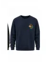 Mezatçı Dayı Kurt V5 Küçük Baskı Baskılı Uzun Kollu Sweatshirt