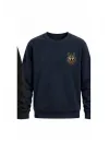 Mezatçı Dayı Kurt V6 Küçük Baskı Baskılı Uzun Kollu Sweatshirt