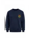 Mezatçı Dayı Kurt V7 Küçük Baskı Baskılı Uzun Kollu Sweatshirt