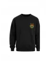 Mezatçı Dayı Kurt V7 Küçük Baskı Baskılı Uzun Kollu Sweatshirt