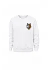 Mezatçı Dayı Kurt V7 Siyah Baskılı Uzun Kollu Sweatshirt