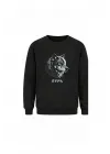 Mezatçı Dayı Kurt V7 Minimal Baskılı Uzun Kollu Sweatshirt