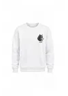 Mezatçı Dayı Kurt V9 Minimalist Baskılı Uzun Kollu Sweatshirt
