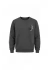 Mezatçı Dayı Kurt V9 Minimalist Baskılı Uzun Kollu Sweatshirt