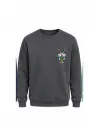 Mezatçı Dayı Kurt V10 Minimal Baskılı Uzun Kollu Sweatshirt