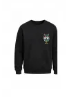 Mezatçı Dayı Kurt V10 Minimal Baskılı Uzun Kollu Sweatshirt