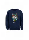 Mezatçı Dayı Kurt V10 Baskılı Uzun Kollu Sweatshirt