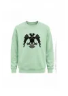 Mezatçı Dayı Selçuklu Kartalı Baskılı Uzun Kollu Sweatshirt