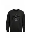 Mezatçı Dayı Selçuklu Kartalı Baskılı Uzun Kollu Sweatshirt