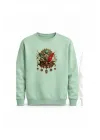 Mezatçı Dayı Osmanlı Tuğrası Baskılı Uzun Kollu Sweatshirt