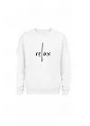 Mezatçı Dayı Relax Baskılı Uzun Kollu Sweatshirt