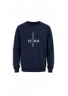 Mezatçı Dayı Relax Baskılı Uzun Kollu Sweatshirt