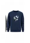 Mezatçı Dayı Pençe Baskılı Uzun Kollu Sweatshirt