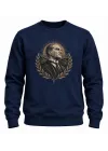 Mezatçı Dayı Özgür Ruh Baskılı Sweatshirt