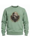 Mezatçı Dayı Özgür Ruh Baskılı Sweatshirt