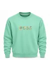 BOSS MİNT YEŞİLİ Sweatshirt