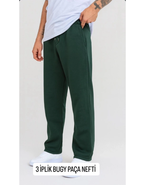 3 İPLİK YEŞİL EŞOFMAN ALTI