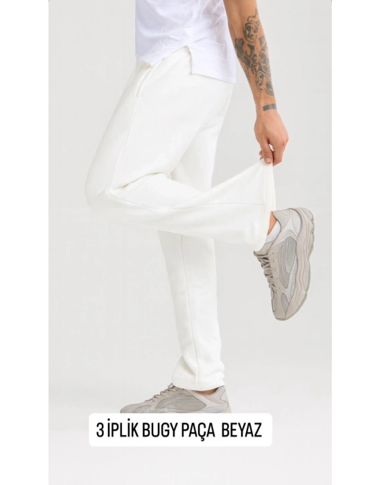 3İPLİK BEYAZ EŞOFMAN ALTI