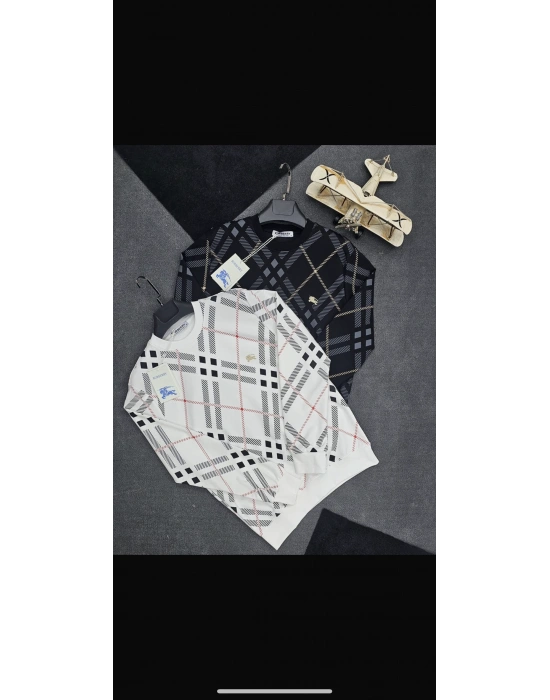 BURBERRY 2İPLİK SWEAT BEYAZ