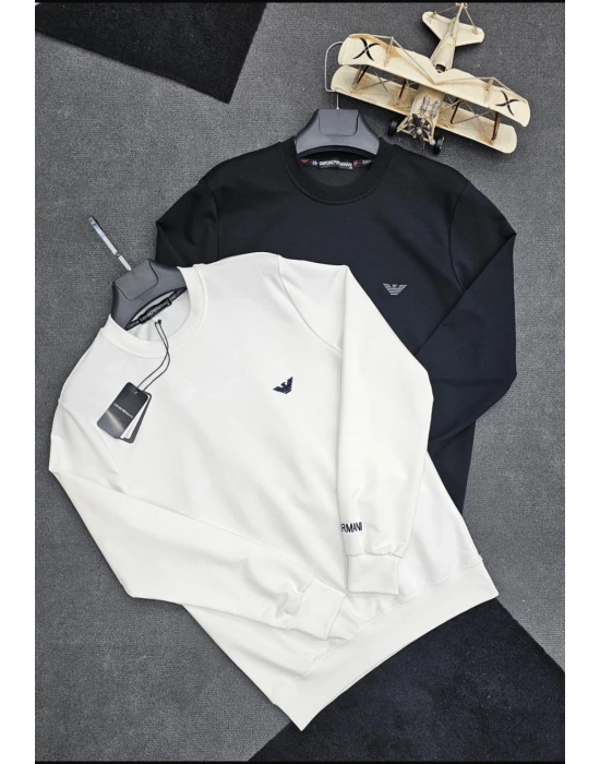 ARMANİ 2İPLİK SWEAT BEYAZ