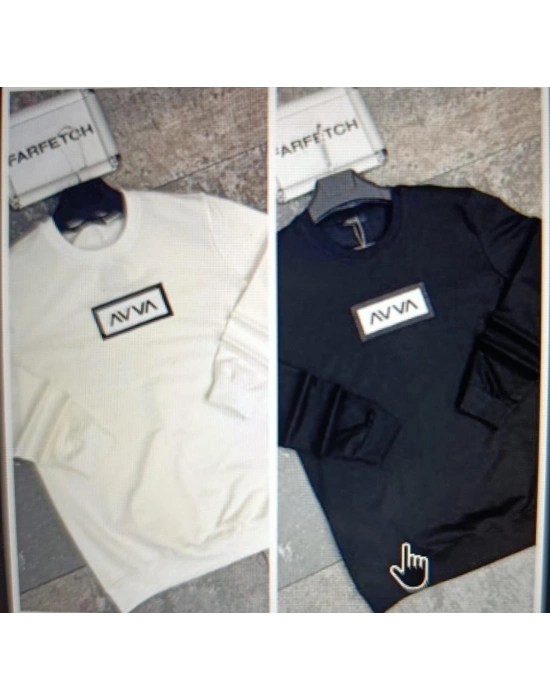 AVVA 2İPLİK SWEAT SİYAH