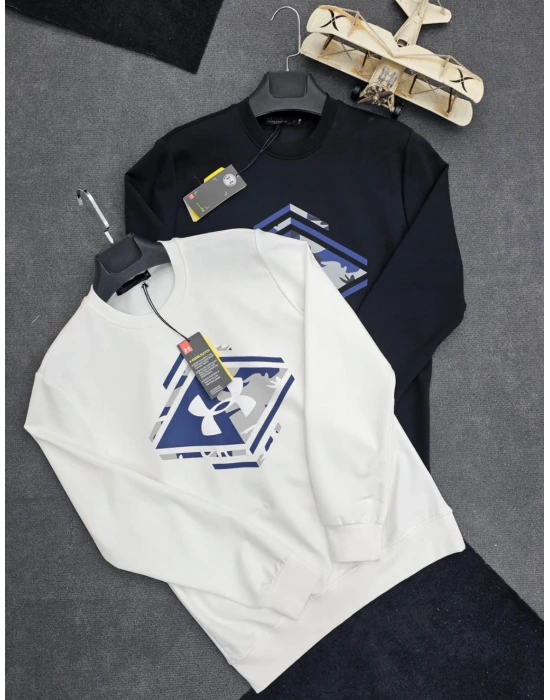 UNDER ARMOUR 2İPLİK SWEAT BEYAZ