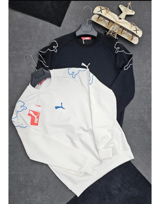 PUMA 2İPLİK SWEAT SİYAH