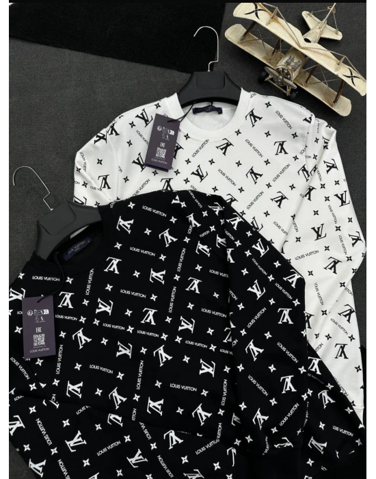 LOUIS VUITTON 2İPLİK SWEAT SİYAH