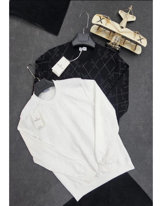 MONCLER 2 İPLİK SWEAT SİYAH