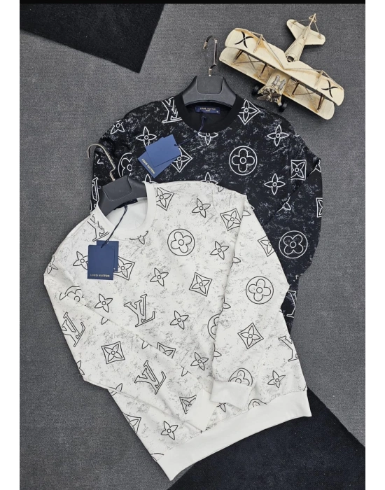 LOUIS VUITTON 2İPLİK SWEAT SİYAH