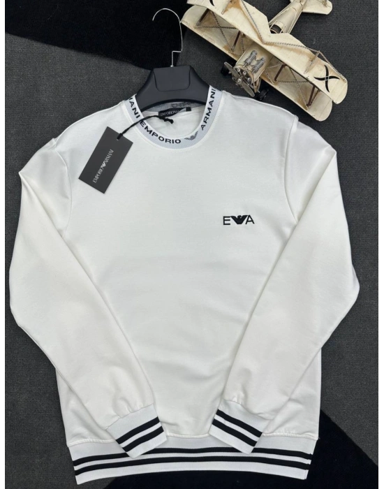 ARMANİ 2İPLİK SWEAT BEYAZ