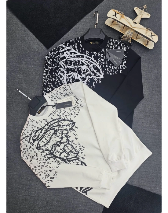 VERSACE 2İPLİK SWEAT BEYAZ