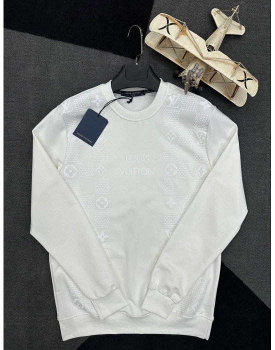 LOUIS VUITTON 2İPLİK SWEAT BEYAZ
