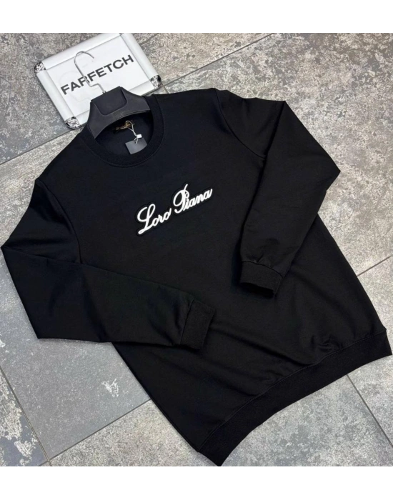 LORO PİAMA 2 İPLİK SWEAT SİYAH