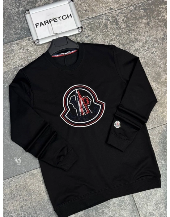 MONCLER 2İPLİK SWEAT SİYAH
