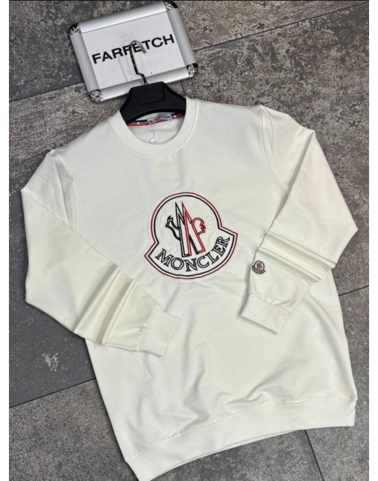 MONCLER 2İPLİK SWEAT BEYAZ