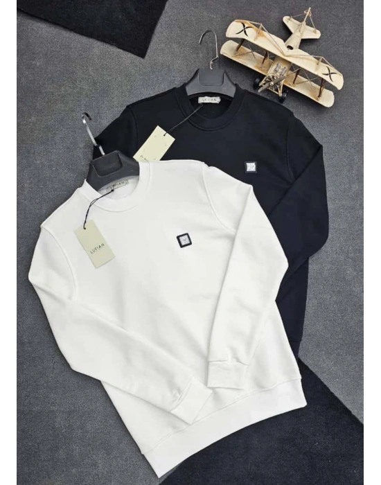 LUFIAN 2İPLİK SWEAT BEYAZ