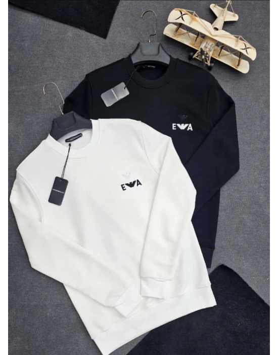 ARMANİ 2 İPLİK SWEAT SİYAH