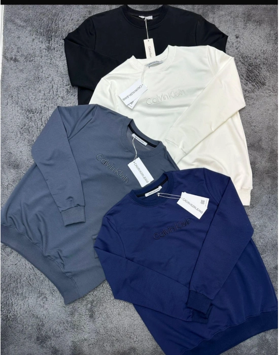 CALVİN KLEİN 2İPLİK SWEAT SİYAH