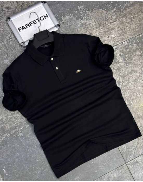 SİYAH POLO YAKA LORO PİAMA