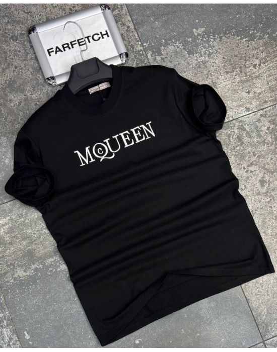 SİYAH MCQUEEN TİŞÖRT