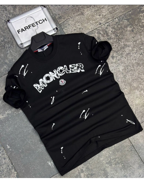 SİYAH MONCLER TİŞÖRT