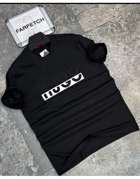 SİYAH HUGO TİŞÖRT